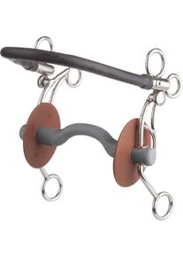 beris Tandem Mundstück US mit Zungenbogenstange, 130mm, soft