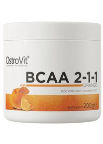 OstroVit BCAA 2-1-1, 200 g Dose, Orange