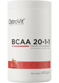 OstroVit BCAA 20-1-1, 400 g Dose, Creamy Strawberry