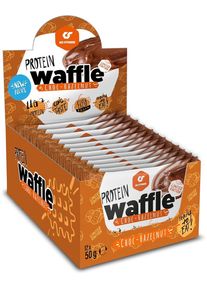 GoFitness Protein Waffle, 12 x 50 g Waffel, Choc Hazelnut