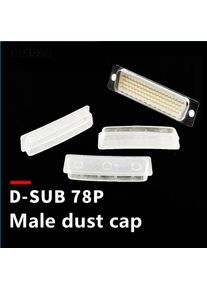 dust cover D-SUB78p male 500pcs 78 pin interface sheath DB male waterproof plug dust protection cap P-fiber
