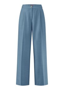 Laura Biagiotti ROMA - Wide Fit-Hose, blau, Gr. 46, Wolle