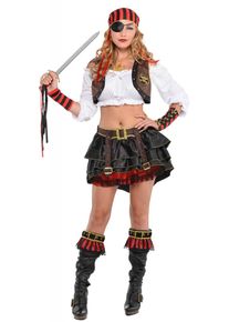 Amscan Ensemble pirate 3 pièces pour femme