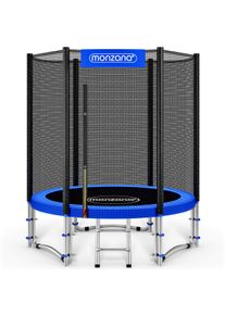 Monzana Trampoline Blauw Ø183cm incl Veiligheidsnet