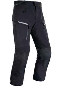 Oxford Stormland, pantalones textiles impermeables , color: Negro , tamaño: Larga 3XL