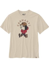 Carhartt Active Jac Graphic, camiseta , color: Beige , tamaño: L