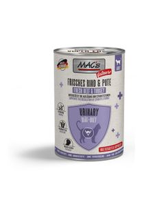 6x400 g MAC's CAT Vetcare Urinary Rind & Pute