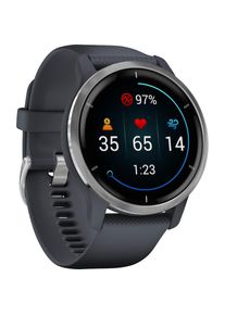 Garmin , Smartwatch »Venu 2S«, (3,3 cm / 1,3 Zoll), 8 GB, 25 vorinstallierten Sport-Apps , grau