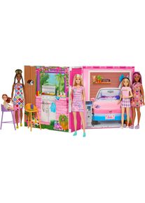 Barbie , Puppenhaus »Mitnehmhaus«, inklusive einer Puppe , pink