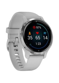 Garmin , Smartwatch »Venu 2S«, (2,8 cm / 1,1 Zoll), 8 GB, 25 vorinstallierten Sport-Apps , hellgrau
