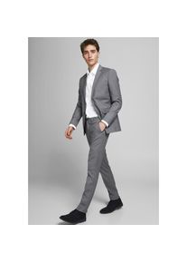 Jack & Jones Jack & Jones , Anzug »JPRFRANCO SUIT NOOS«, (2 tlg.), slim fit , Light Grey Melange , N-Gr , 56 -N-Gr , 56 , Anzug von Jack&Jones