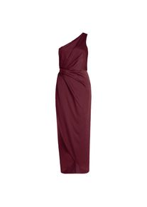 Vera Mont , Abendkleid »Abendkleid mit Raffung« , Deep Dahlia , EURO , 34 -EURO , 34 , Passform: Figurbetont