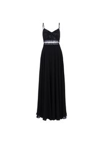 Vera Mont , Abendkleid »Abendkleid mit Spitze« , Schwarz , EURO , 32 -EURO , 32 , Passform: Ausgestellt