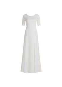 Vera Mont , Abendkleid »Abendkleid mit Spitze« , Rohweiß , EURO , 40 -EURO , 40 , Passform: Ausgestellt