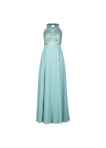 Vera Mont , Abendkleid »Abendkleid mit Placement« , Bright Jade , EURO , 42 -EURO , 42 , Passform: Ausgestellt