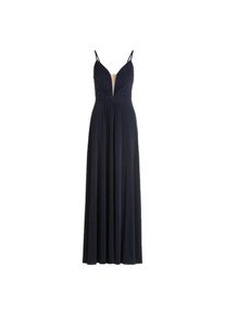 Vera Mont, Damen, Abendkleid &raquo;Abendkleid mit Lurexfaden&laquo;, Dunkelblau/Grau, EURO, 34 -EURO, Dunkelblau/Grau, Passform: Ausgestellt