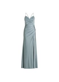 Vera Mont , Abendkleid »Abendkleid im Glitzer-Look« , Blue/Silver , EURO , 36 -EURO , 36 , Passform: Figurbetont