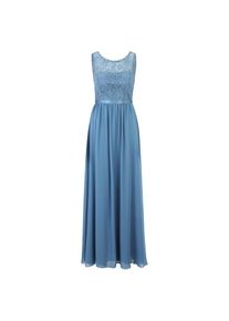 Vera Mont , Cocktailkleid »Abendkleid mit Spitze« , Hushed Blue , EURO , 34 -EURO , 34 , Passform: Ausgestellt