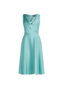 Vera Mont, Damen, Cocktailkleid &raquo;Cocktailkleid mit Wasserfallausschnitt&laquo;, Strong Mint, EURO, 38 -EURO, Strong Mint, Passform: Ausgestellt