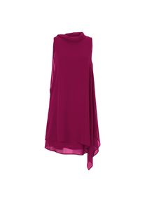 Vera Mont, Damen, Cocktailkleid &raquo;Cocktailkleid ohne Arm&laquo;, Sweet Berry, EURO, 44 -EURO, Sweet Berry, Passform: Asymmetrisch