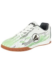 Jako , Kinder , Indoorschuh »J-SI STEPOVER« , white/neon green , 34 , 34 , Hochwertiger Indoorschuh von Jako