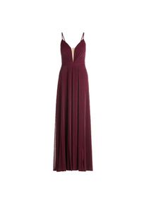 Vera Mont, Damen, Abendkleid &raquo;Abendkleid mit Lurexfaden&laquo;, Red/Silver, EURO, 42 -EURO, Red/Silver, Passform: Ausgestellt