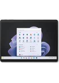 Microsoft Surface Pro 9 (13", Intel Core i5-1235U, 8 GB, 256 GB, Ohne Tastaturlayout), Notebook, Grau