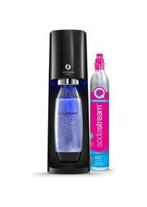 SodaStream E-Terra, Wassersprudler, Schwarz