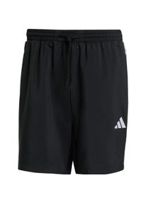 Adidas, Herren, Sporthose, Herren Essential Three Stripes Chelsea Base Short, Black/White, L (L), Schwarz