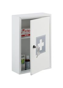 Relaxdays, Badezimmerschrank, Medizinschrank (21.5 x 8 x 32 cm)