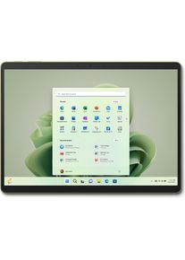 Microsoft Surface Pro 9 (13", Intel Core i5-1235U, 8 GB, 256 GB, Ohne Tastaturlayout), Notebook, Grün