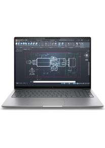 HP ZBook 8 G1i (16", 32 GB, 1000 GB, Nummernblock), Notebook, Silber