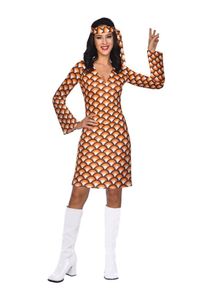 Amscan Costume da donna gioiello da ragazza hippie