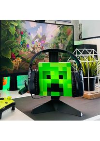 Creeper Kopfhörer Ständer mit Licht - Minecraft