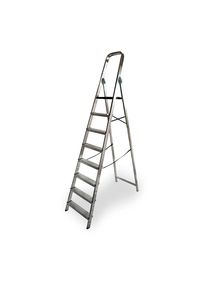 Escalera Domestica Aluminio 8 Peldaños Edm