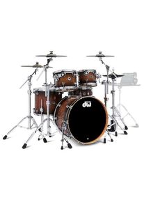 DWe 5-piece Drum Kit (Candy Black Burst over Curly Maple) b-stock