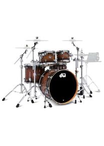 DWe 5-piece Drum Kit (Candy Black Burst over Curly Maple) b-stock