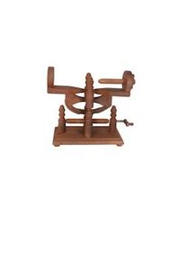 Aranaz- Escanciador de madera de haya color nogal para botelleros (L:31 x F:18 x H:32 cm)