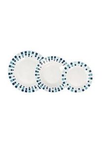 Quid Simetric - Vajilla Porcelana 18 Pieces -6 People