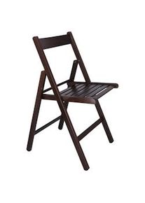 Aranaz Silla plegable bas wengue - pack 4 unidades