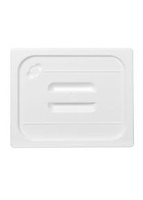 Tapa Hendi GN1/2 en color blanco fabricada en policarbonato