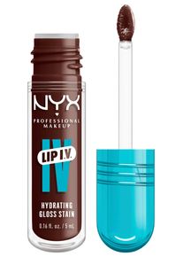 NYX Damen Lipgloss »Professional Makeup Lip IV Gloss Serum Lipgloss« Wet-Look, spendet Feuchtigkeit, pflegt, hinterlässt Lip Stain. in braun