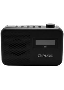 pure Elan One² DAB+ draagbare radio met Bluetooth, Zwart