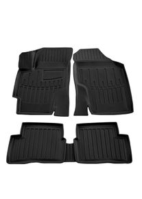 Boni-Shop® Tapis de sol auto 3D sur mesure pour KIA Rio II (2005-2010)