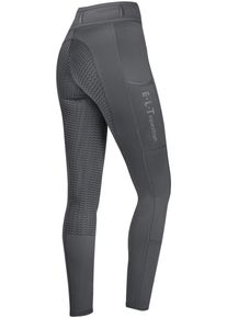 ELT Ella Glam Kinder Reitleggings, asphalt, 176