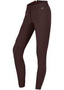ELT Hella High Waist Silikon Reithose, kastanienbraun, 48