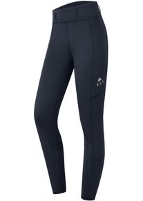 ELT Ella Kinder Thermo-Reitleggings, nachtblau, 176