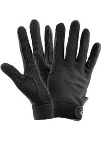 ELT Picot Winter Kinder Reithandschuh, schwarz, 4-6 Jahre