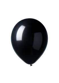 12 ballons de fête Madrid noir 30cm