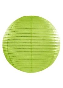 partydeco Lampion Lilly vert clair 20cm